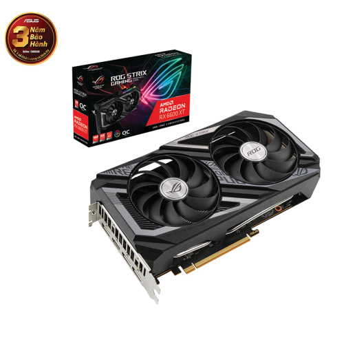Card màn hình Asus ROG STRIX RX 6600 XT-O8G-GAMING Card màn hình Asus ROG STRIX RX 6600 XT-O8G-GAMING