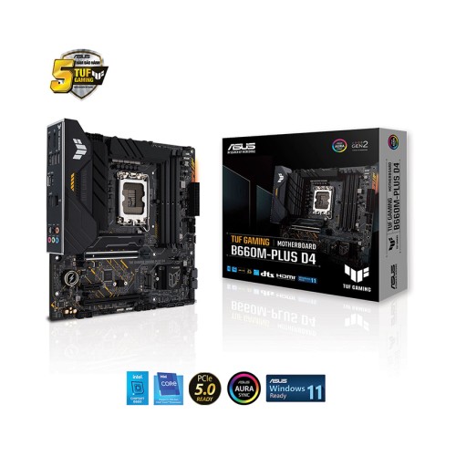 Mainboard Asus TUF GAMING B660M-PLUS D4 Mainboard Asus TUF GAMING B660M-PLUS D4
