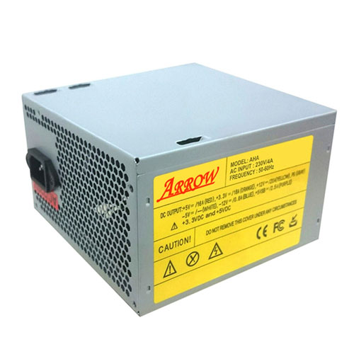 Nguồn máy tính ARROW 24P - 550W (Fan 12cm) Nguồn máy tính ARROW 24P - 550W (Fan 12cm)